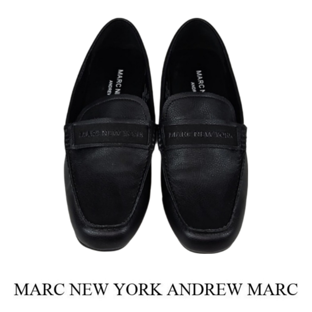 Marc New York Loafers Comfortable Dress Shoes  Black, Size 8.5